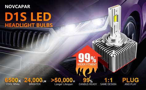 Amazon Novcapar Upgraded D R D S Led Headlight Bulb W High