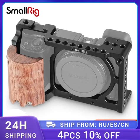 Smallrig A Kamera K Fig Mit Holz Handgriff F R Sony A A