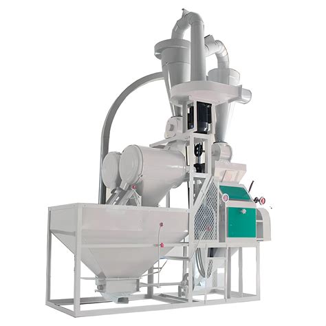 Mini Plant 5 Tpd Maize Corn Mill Milling Machine Wheat Flour Mill