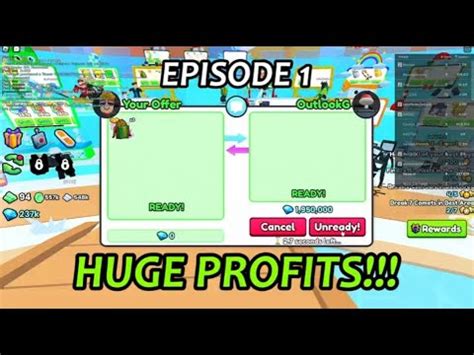 TRADING MONTAGE EPISODE 1 PET SIM 99 YouTube