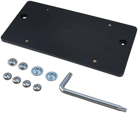 Amazon Zanura Rear Bumper License Plate Bracket Holder Set With