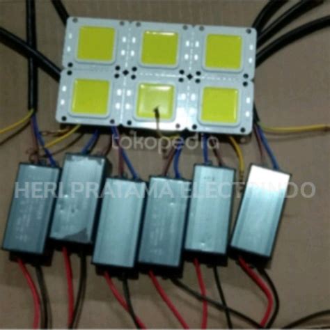 Jual LAMPU JALAN PJU COBRA SPAREPART TRAFO ADAPTOR PLUS MATA CHIP 50