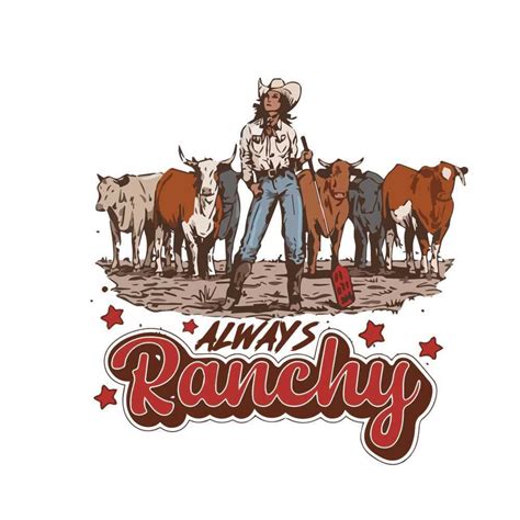 Raster Graphics Querencia Western Cowboy Design Files Digital Image