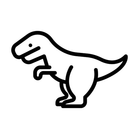 Tyrannosaurus Rex Darius Dan Lineal Icon