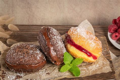 Bolas De Berlim Or Berlin Balls Portuguese Fried Dough With Sugar