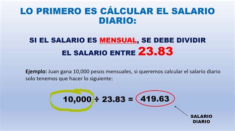 Calculo Del Salario Diario Integrado 2022 Que Es Y Como Se Calcula