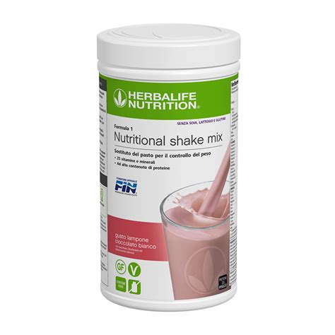 Herbalife Formula Free Senza Soia Lattosio E Glutine Lampone E