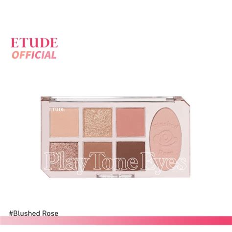 ETUDE NEW Play Tone Eye Palette Blushed Rose อทด อายแชโดวพาเลท