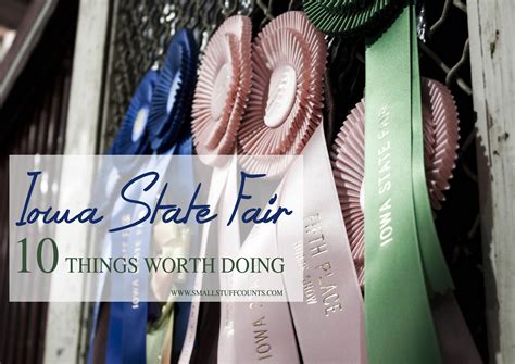 10 Things To Do At The Iowa State Fair - Small Stuff Counts