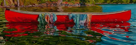 Red Canoe For Two Sold Worldview Studio