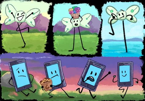 Bot and Mephone4 // Inanimate Insanity fanart by AnizyArt on DeviantArt