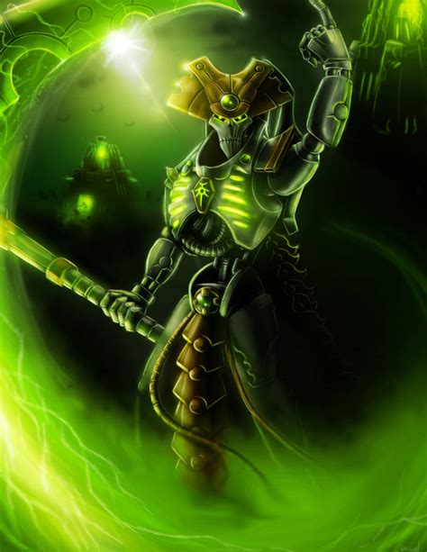 Necron Overlord By Thewebsurfer97 On Deviantart