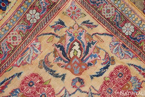 Fine Silk Persian Souf Kashan Rug 49205 Nazmiyal Antique Rugs