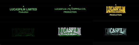 Lucasfilm Ltd. logo remakes by jessenichols2003 on DeviantArt