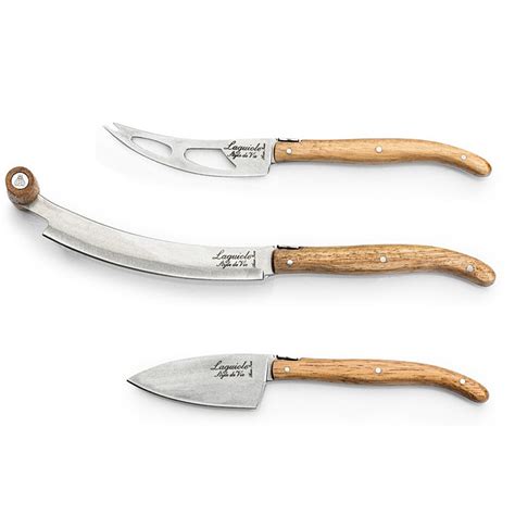 Laguiole Style De Vie Cheese Knives Luxury Line Oakwood Knivesworld Eu