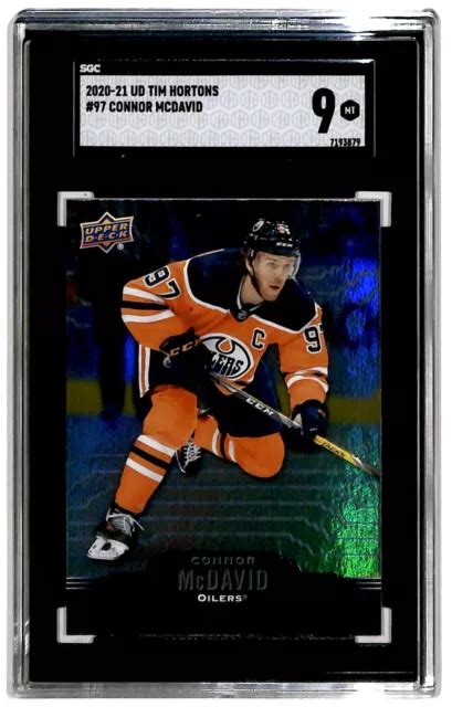 Upper Deck Tim Hortons Connor Mcdavid Sgc Edmonton Oilers