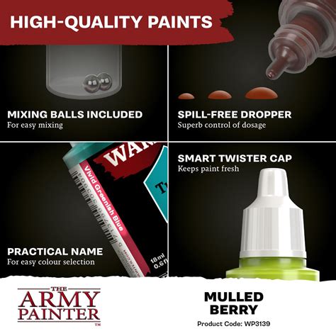 The Army Painter Warpaints Fanatic Mulled Berry Spilforsyningen