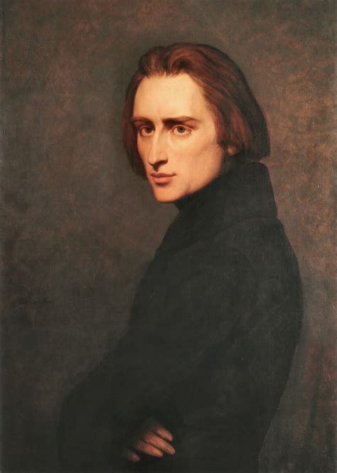 Frédéric Chopin And Franz Liszt Portraits By Ary Scheffer Tuttart