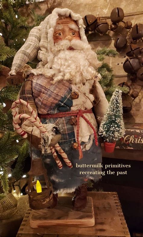 Buttermilk Primitives Santas Handmade Santas Online Store