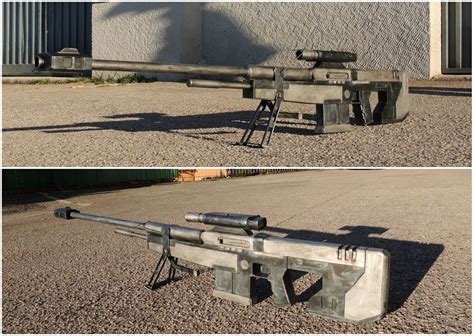 Real Life Halo 3 Sniper rifle - SRS99D-S2 AM by FredProps on DeviantArt