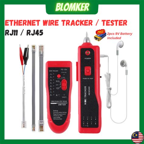 RJ11 RJ45 Ethernet Wire Tracker Tool LAN Ethernet Network Cable ...