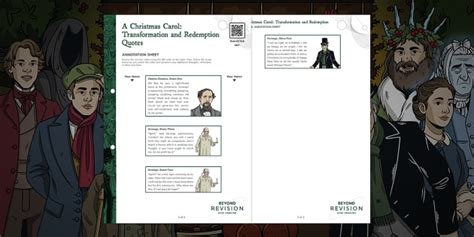 Christmas Carol Transformation Redemption Quotes Annotation