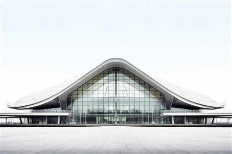 Airport terminal architecture building reflection. | Free Photo - rawpixel