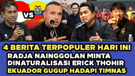 DITAKUTI LAWAN Skuad Timnas U17 Aura Juara Erick Thohir Naturalisasi