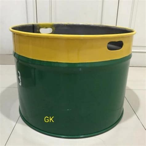 Jual Drum Besi Tong Sampah Tempat Bakar Sampah Kapasitas Liter