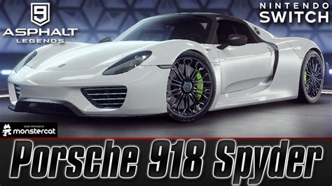 Asphalt Legends Nintendo Switch Porsche Spyder Unleashed