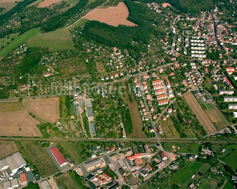 Gera Von Oben Stadtansicht Vom Innenstadtbereich In Gera Im