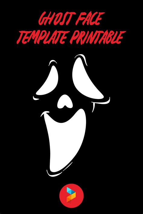 Ghost Face Template 14 Free Pdf Printables Printablee