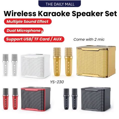 Su Yosd Ys Portable Wireless Speaker With Microphone Newly