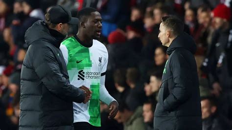 Jurgen Klopp Provides Ibrahima Konate Injury Update Ahead Of Manchester