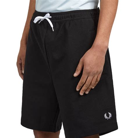 Fred Perry Reverse Tricot Short Black HHV