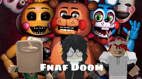 Jogando Fnaf Doom Com Meus Amigos Vivitooficial E Minecraft Zoro Youtube