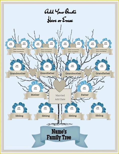 Free Family History Templates Of Blank Family Tree Template 31 Free ...