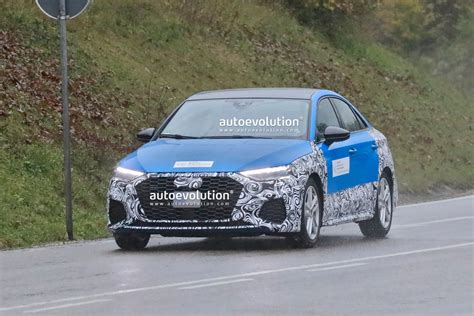 2024 Audi A3 Sedan Facelift Spied for the First Time, Will Get a Slight ...