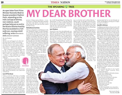 Karthik 🇮🇳 On Twitter An Open Letter To Putin Written By Two Other