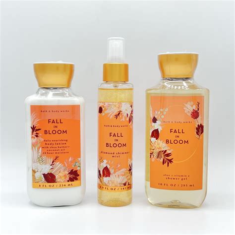 Bath Body Works Fall In Bloom 8oz Body Lotion 4 9oz Shimmer Mist