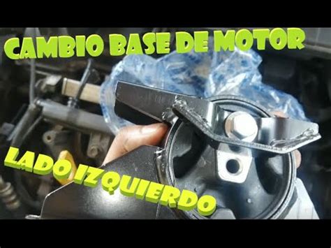 Cambio De Base Izquierda De Motor Kia Picanto 2015 YouTube