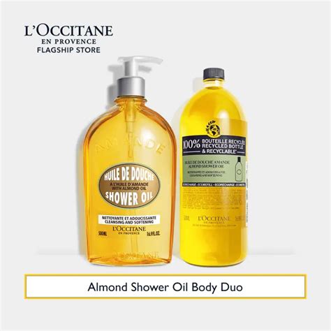 november exclusive bundle loccitane almond shower oil body set