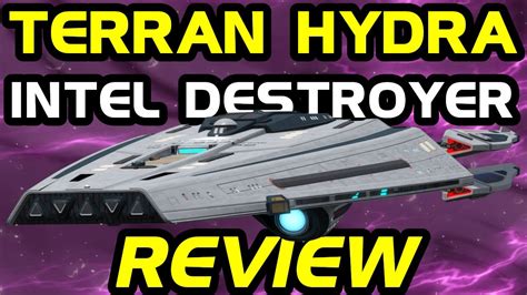 Terran Hydra Intel Destroyer Review Best C Store DPS Ship YouTube