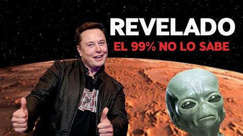 🤐 El Plan Secreto De Elon Musk Para Colonizar Marte Youtube