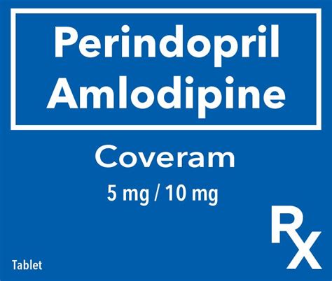 Coveram Perindopril Amlodipine 5mg 10mg Tablet 30 S Price In The Philippines Medsgo Pharmacy