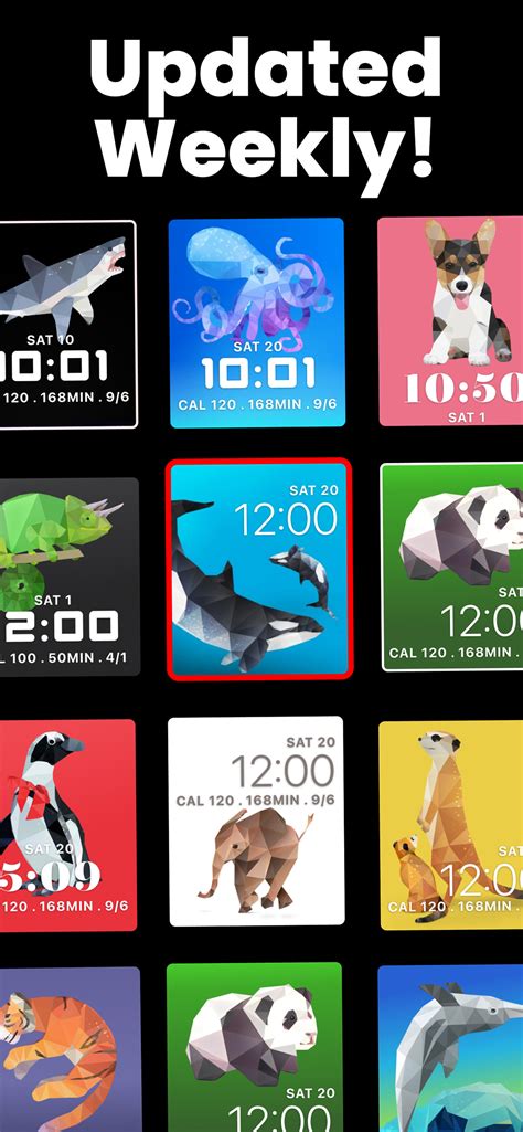 Best Free Apple Watch Faces Gallery For Animal Lovers on Behance