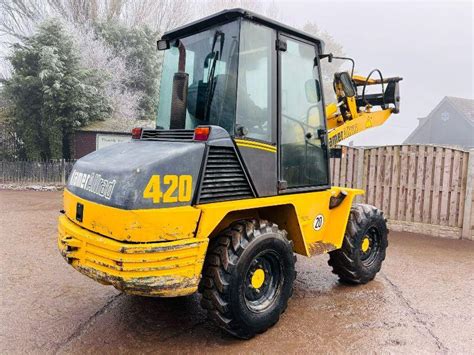 KRAMER 420 4WD LOADING SHOVEL C W 4 WHEEL STEER VIDEO