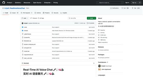 RealtimeVoiceChat开源项目实现浏览器内AI实时语音对话-开发者社区-阿里云