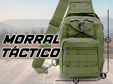 Mochila Morral Cruzada Tactica EJV SASTRERIA LEMOS