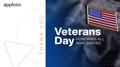 Veterans Day: Honoring all who served - The Official AppFolio Blog